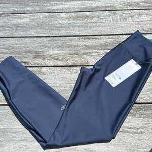 ALO High-Waist Airlift Legging - Navy LEGGING SIZE Medium NWT BLUE